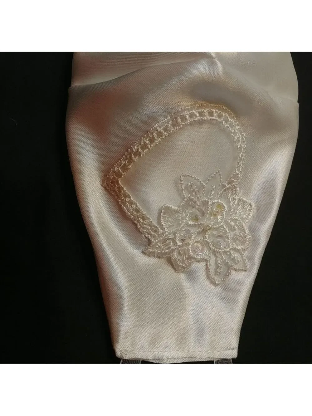 New! IVORY hand sewn wedding face mask